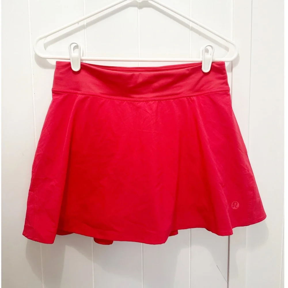 Lululemon lightweight high rise tennis skirt glaze pink size 6 - Picture 3 of 6
